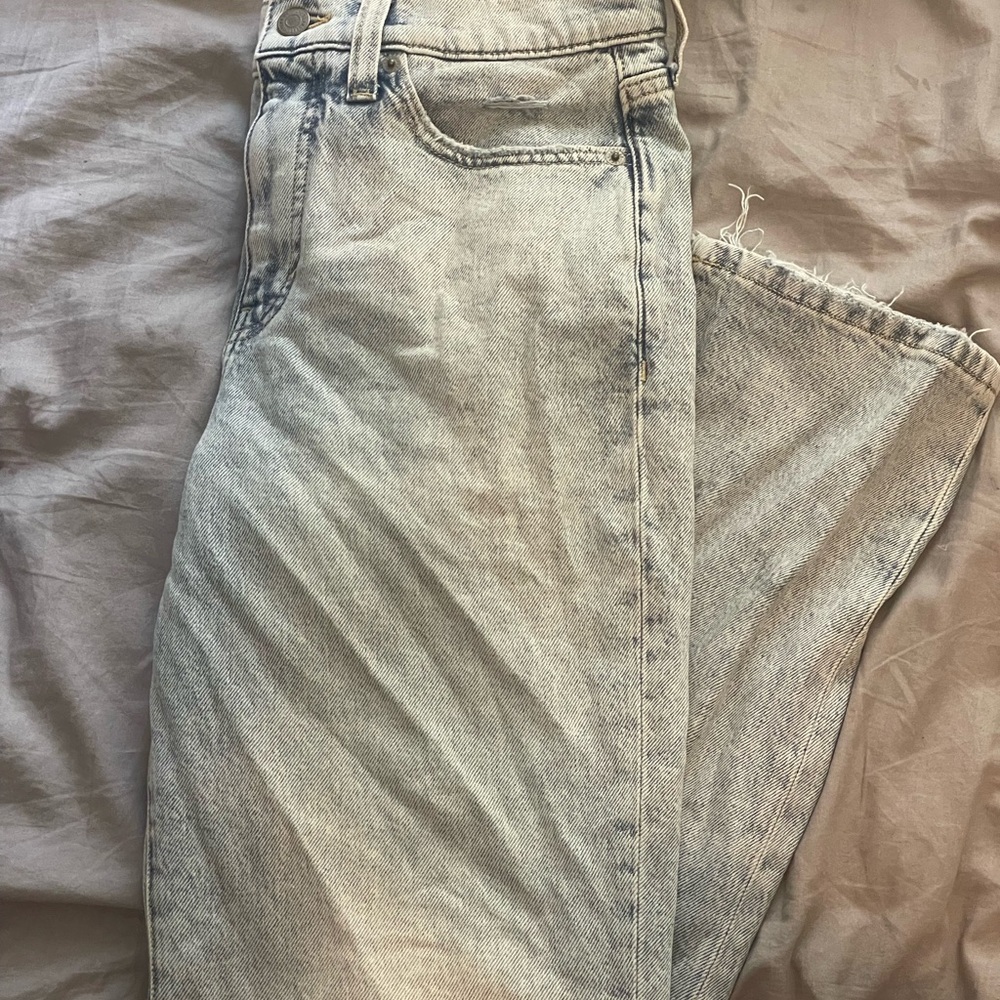 Lucky brand Zoe high rise straights — light wash jeans